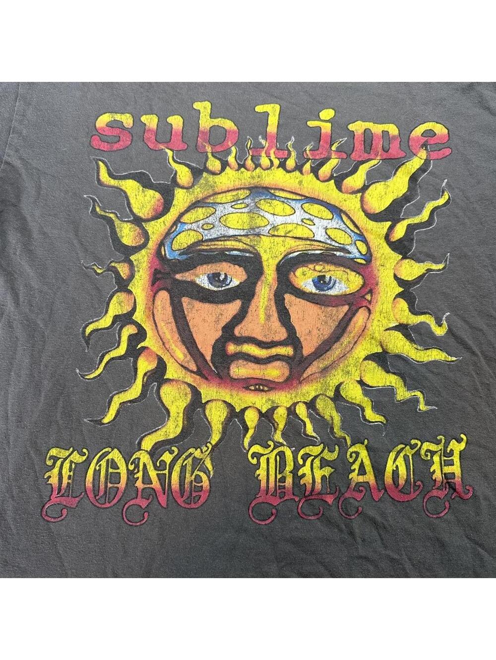 Sublime Long Beach Sun T-Shirt- m - Picture 2 of 6